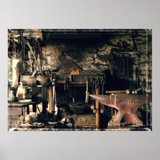 Blacksmiths Office Poster