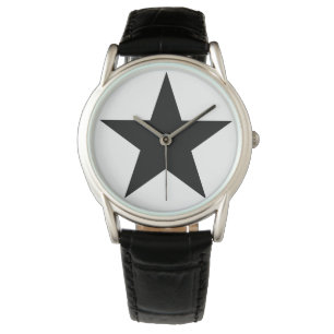 Blackstar - Leder S (Männer - Frauen) Armbanduhr