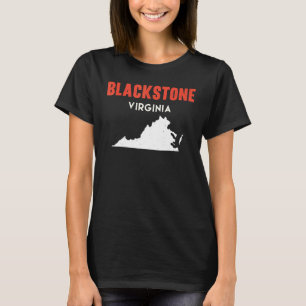 Blackstone Virginia USA Staat America Travel Virgi T-Shirt