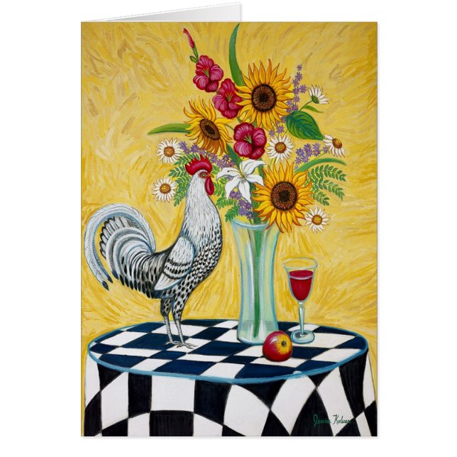 BlacktCheck Hahn-Karte (Vorne)