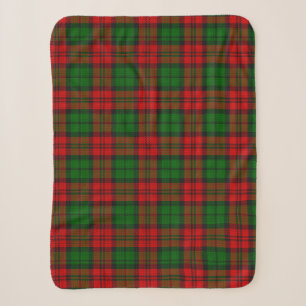 Blackwatch Campbell Tartan Red Green Kariert Sherpadecke