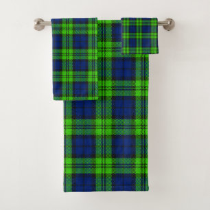 Blackwatch Kariert Tartan Badhandtuch Set