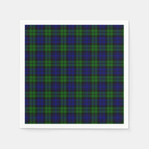 Blackwatch Tartan Campbell Clan Serviette