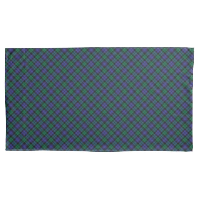Blackwatch Tartan Royal Scottish Kariert Pattern Kissenbezug (Vorderseite)