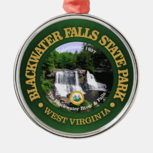 Blackwater Falls SP Ornament Aus Metall
