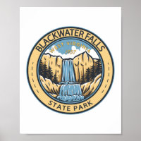 Blackwater Falls Staat Park West Virginia Abzeiche
