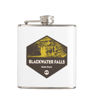 Blackwater Falls Staat Park West Virginia Flachmann