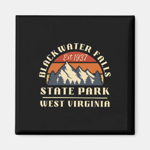 Blackwater Falls State Park West Virginia Berg Magnet