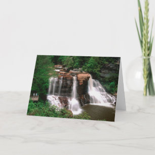 Blackwater Falls, West Virginia, landschaftlich, Karte
