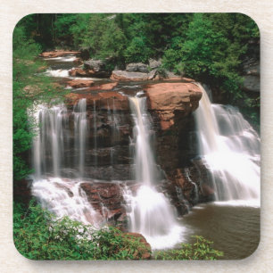 Blackwater Falls, West Virginia, landschaftlich sc Untersetzer