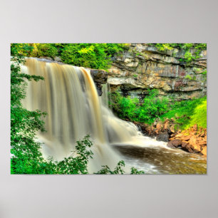 Blackwater Falls, West Virginia Poster