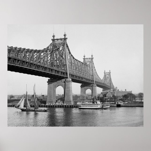 Blackwell's Island Bridge Poster (Vorne)