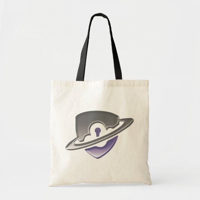 Blackwoodlogo-Taschentasche - lila Tragetasche (Vorne)