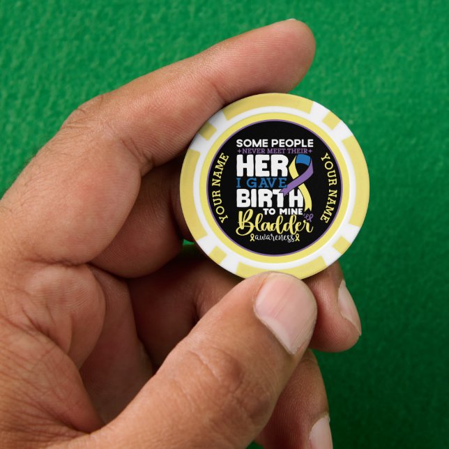 Bladder warrior Some People Never Meet Their Hero Pokerchips (Hand)