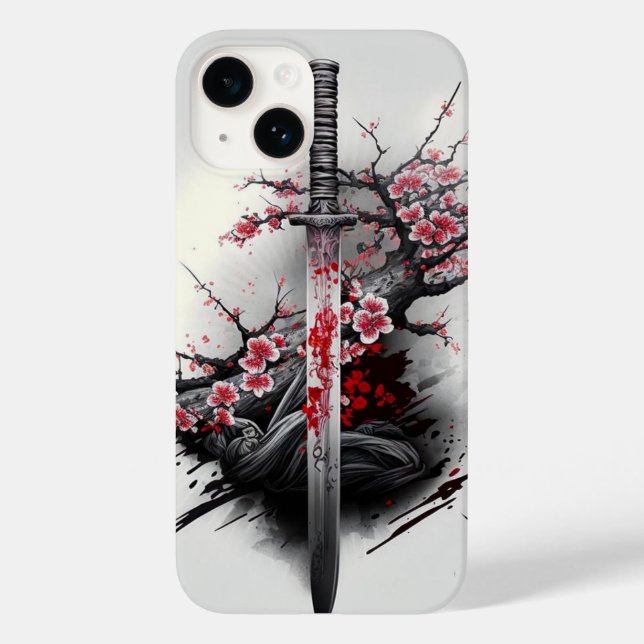 "Blade der Blüten" Case-Mate iPhone 14 Hülle (Rückseite)