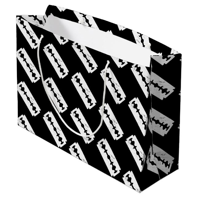 Blade Knife Große Geschenktüte (Rückseite Schrägansicht)