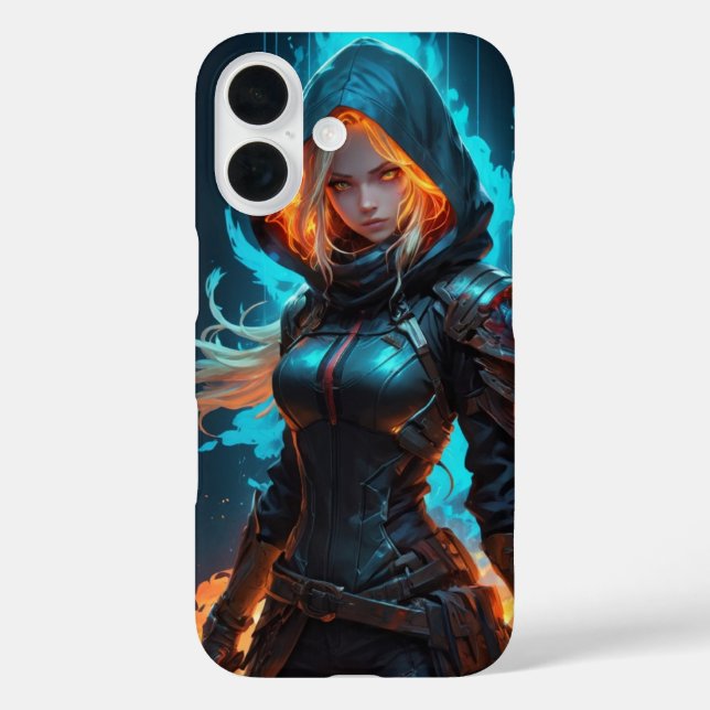 Blades des Abgrunds iPhone 16 Hülle (Rückseite)