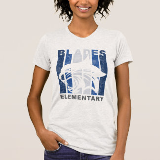Blades-Retro-Grundschule T-Shirt