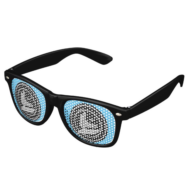 Blades Shades Partybrille (Schrägansicht)