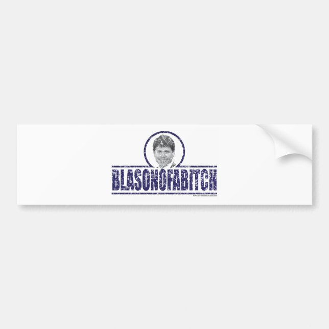 Blagojevich-Autoaufkleber Autoaufkleber (Vorne)