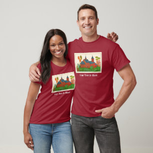Blagoveshchenskoye Holzkirche russisch-orthodox T-Shirt