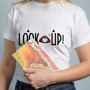 Blague de seins : "Regarde-toi !" T-shirt