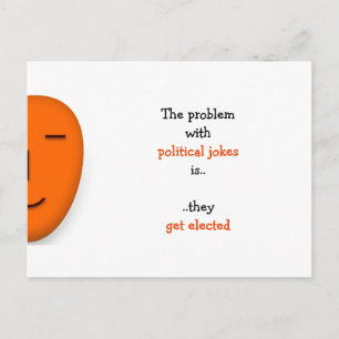 Blagues politiques élues   Carte postale de citati