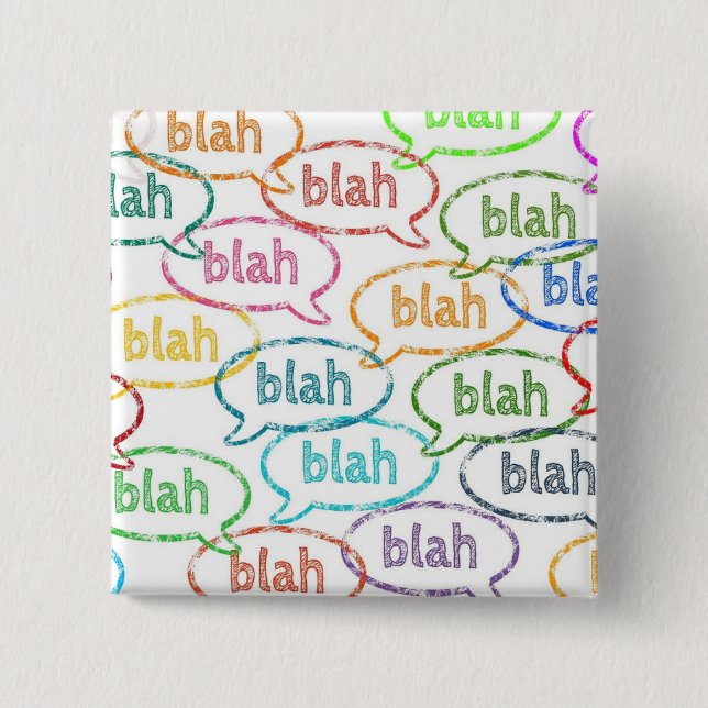 Blah Blah Blah Buttons (Vorderseite)