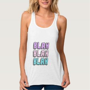BLAH BLAH BLAH DESIGN TANK TOP