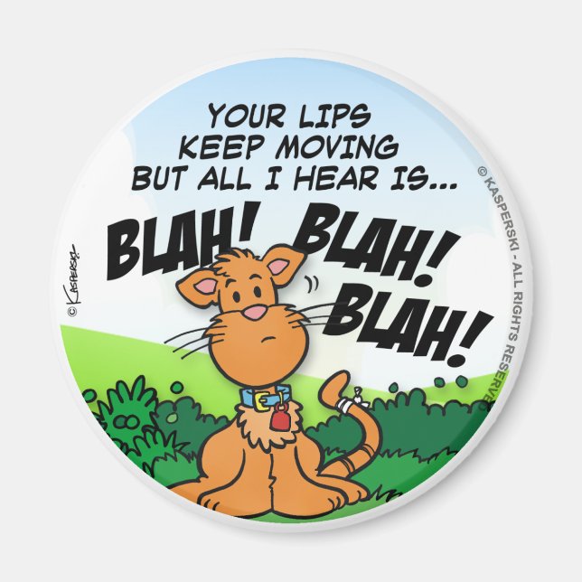 BLAH! BLAH! BLAH! MAGNET (Vorne)