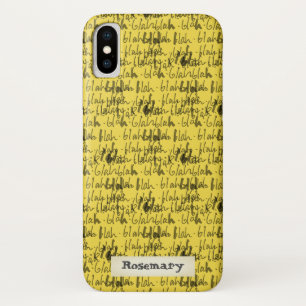 Blah blah blah - sinnlose Worte Design Case-Mate iPhone Hülle