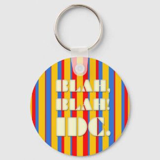 BLAH, BLAH! IDC-Schlüsselanhänger Schlüsselanhänger