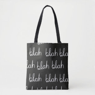 Blah blah nahtloses Muster.  Tasche