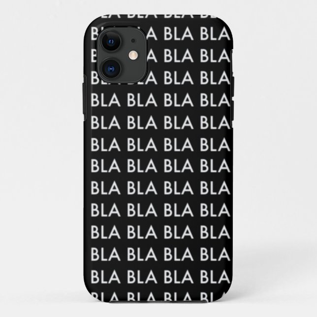 „Blah „heiratet iPhone 5 „blah blah BLA Case-Mate iPhone Hülle (Rückseite)
