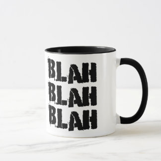 Blah - tasse de café fade