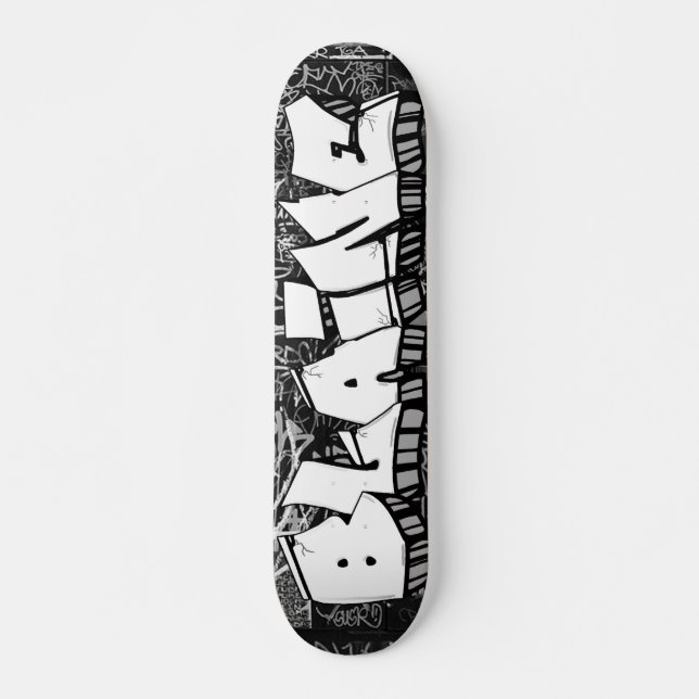Blaine Graffiti Custom Personalisiert Skateboard (Vorne)