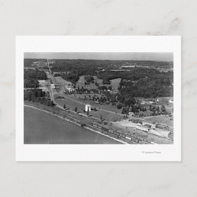 Blaine, WA Birds Augenblick und Int. Friedensbogen Postkarte (Vorderseite)