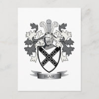 Blair Family Crest Coat of Arms