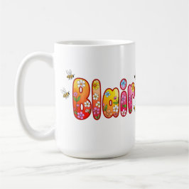 Blair - Floral and Bee Design Mug Kaffeetasse