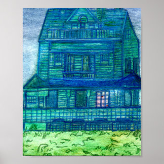 Blair House 8x10 Card Stock Print Poster