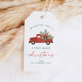 BLAIR Skandinavier Roter Wagen Tree Weihnachten Geschenkanhänger