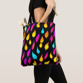 Blaise Abstrakte Flammenkunst Tasche