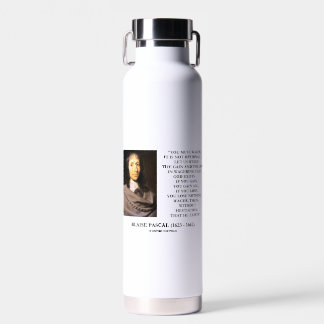 Blaise Pascal Gain Loss Wetten Gott existiert Zita Trinkflasche
