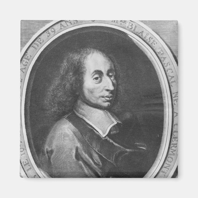Blaise Pascal Magnet (Vorne)