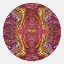 BLAKE ~ mehrfarbiges Fraktal Design ~