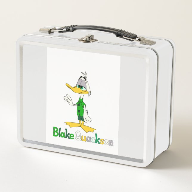 Blake Quackson  Metall Brotdose (Vorderseite)
