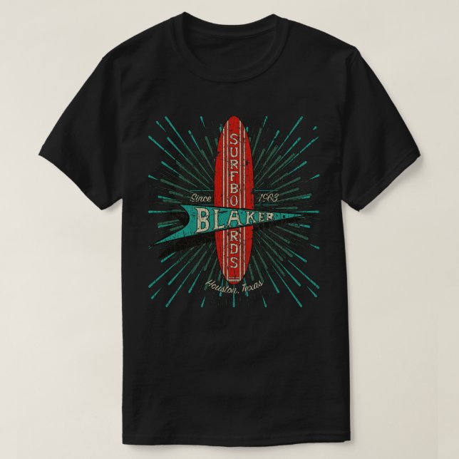 Blaker Surfboards 1963 T-Shirt (Design vorne)