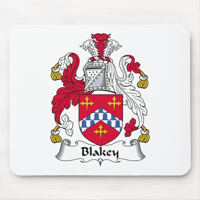 Blakey Familienwappen Mousepad (Vorne)