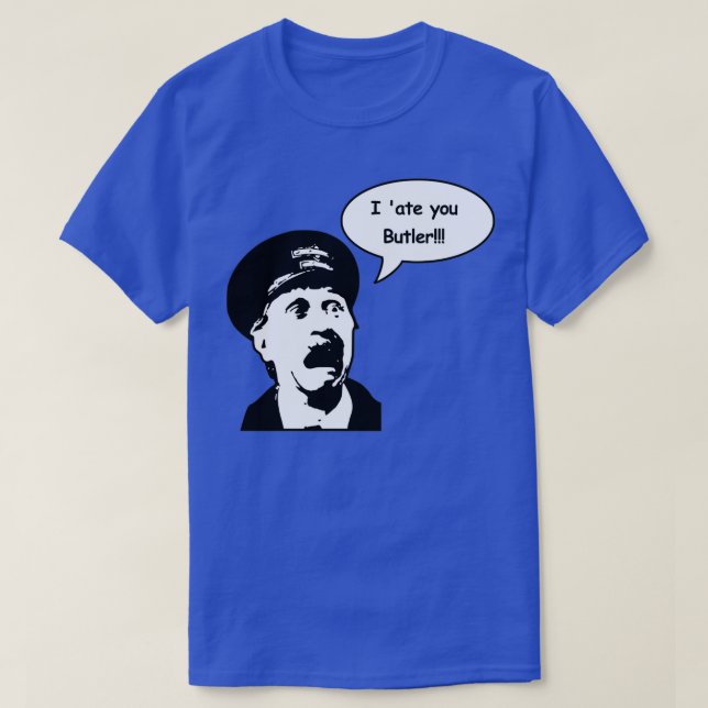 Blakey Ich hasse dich Butler T-Shirt (Design vorne)