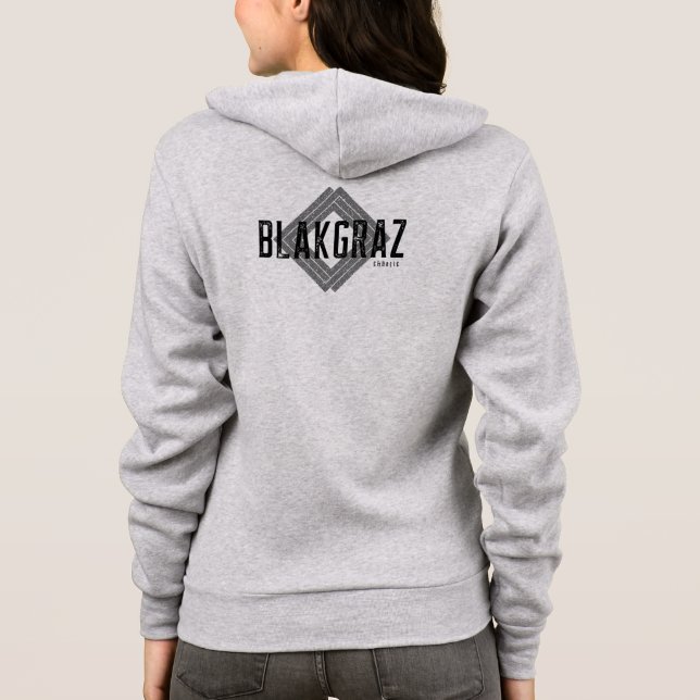 Blakgraz Chaotic Diamond Hoodie (Rückseite)